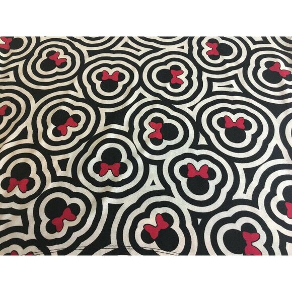 Lularoe Irma Disney Minnie Mouse Top Black White Pink Geometric XXS Tunic - Picture 10 of 12